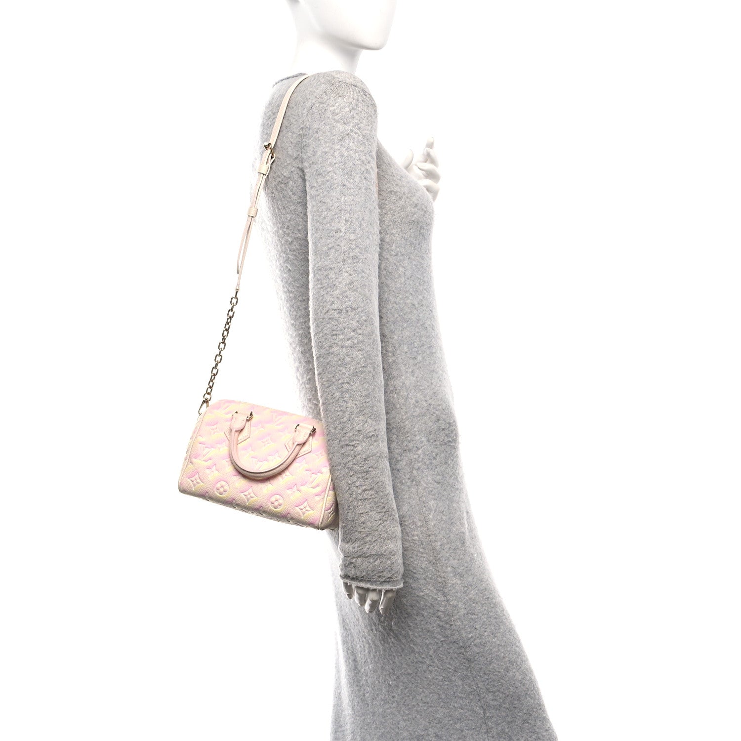 Louis Vuitton Empreinte Monogram Summer Stardust Speedy 20 Pink