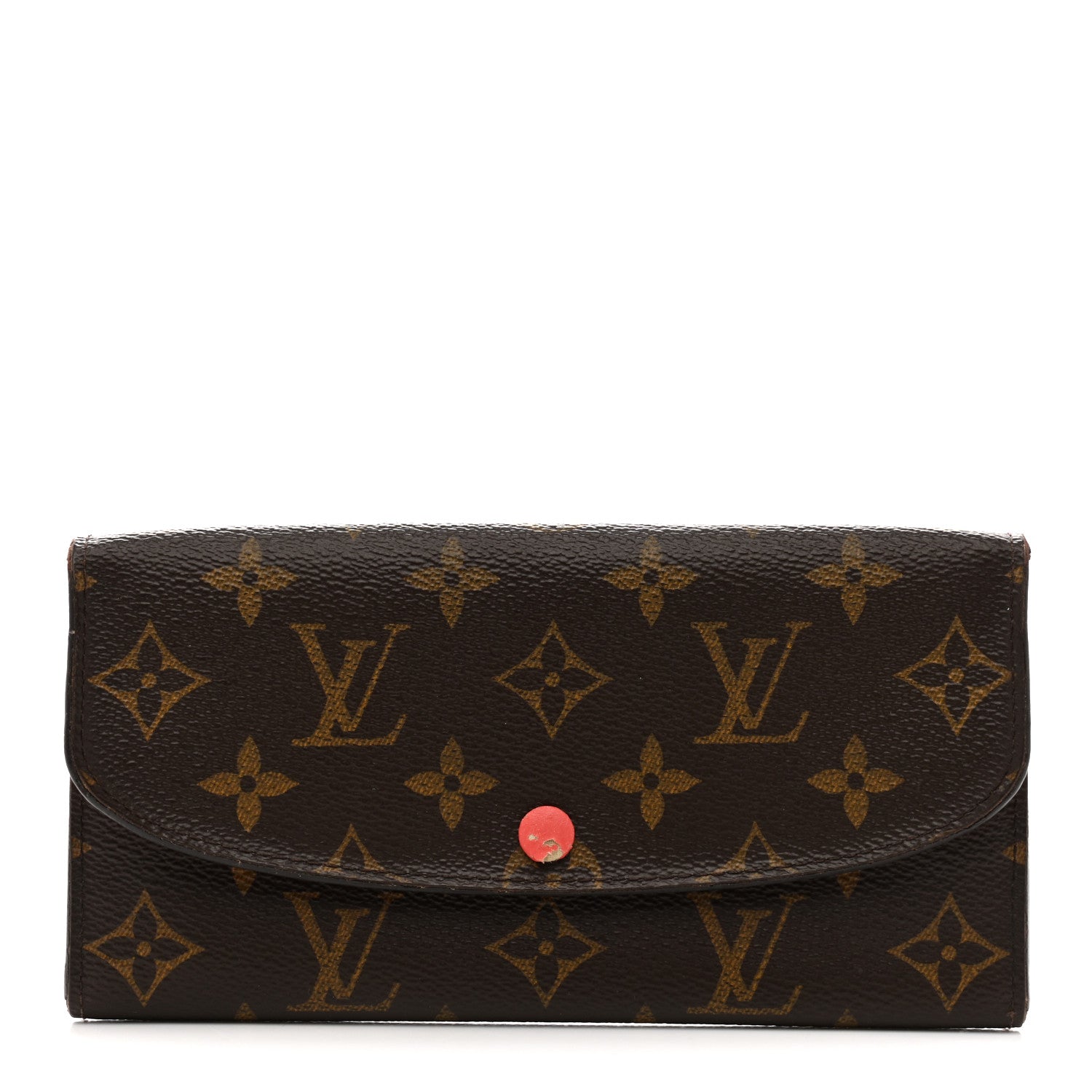 Louis Vuitton Monogram Emilie Wallet Poppy