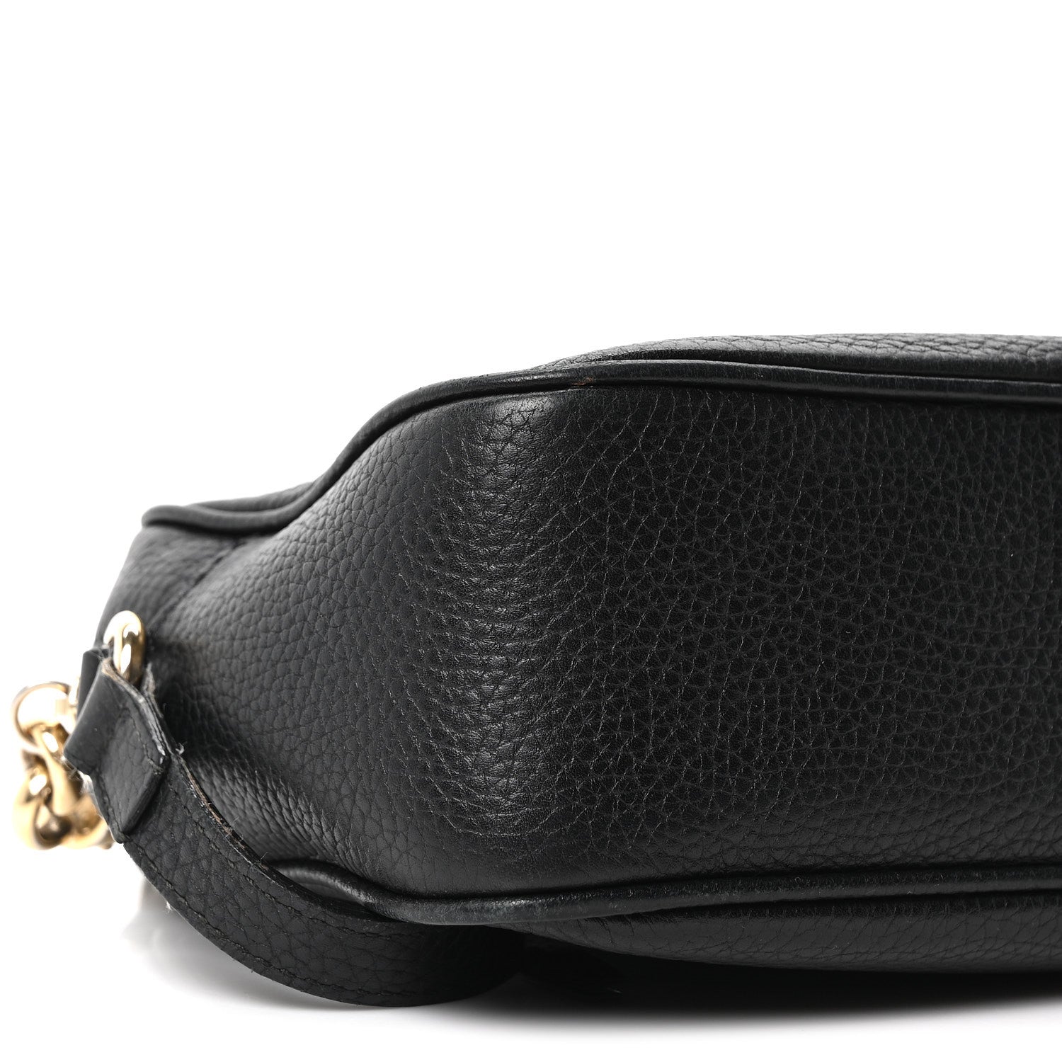 Gucci Pebbled Calfskin Small Soho Disco Bag Black