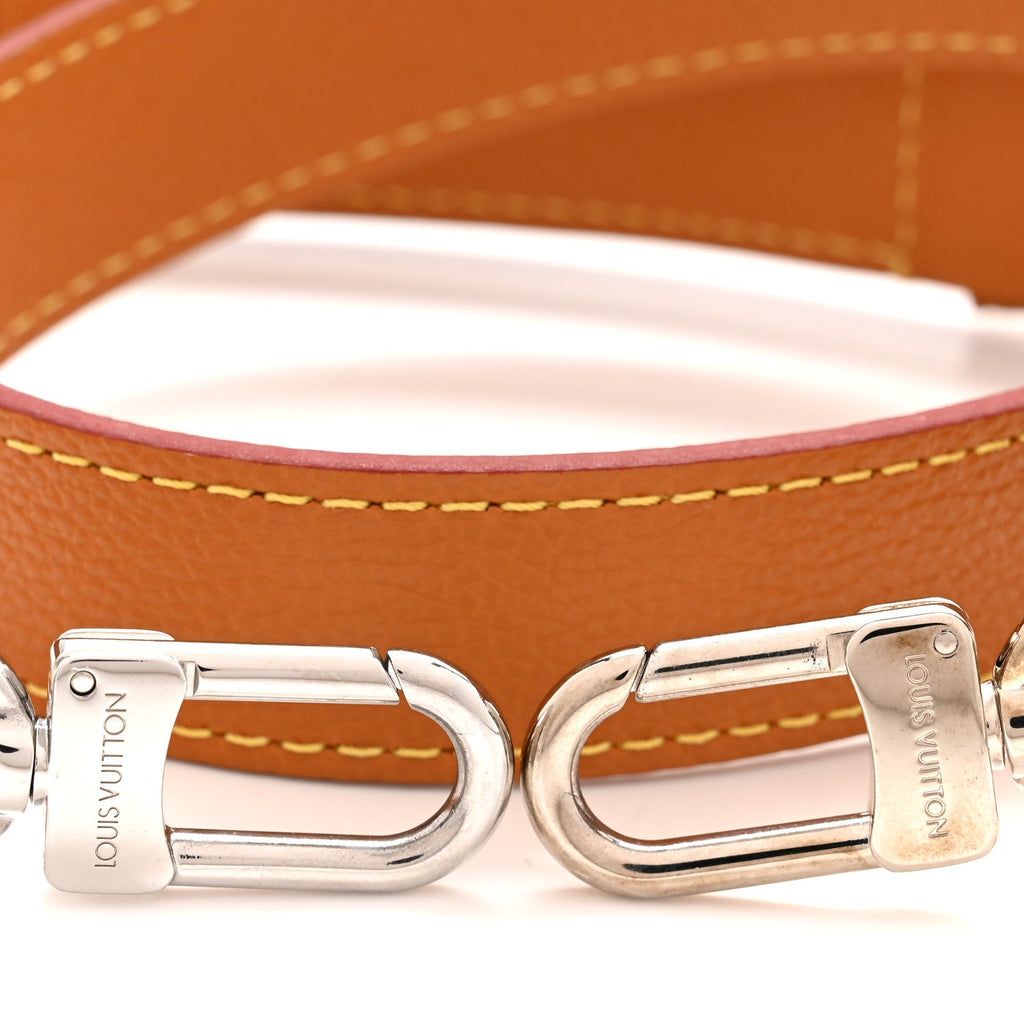 Louis Vuitton Grained Calfskin Marelle Strap Honey Miel