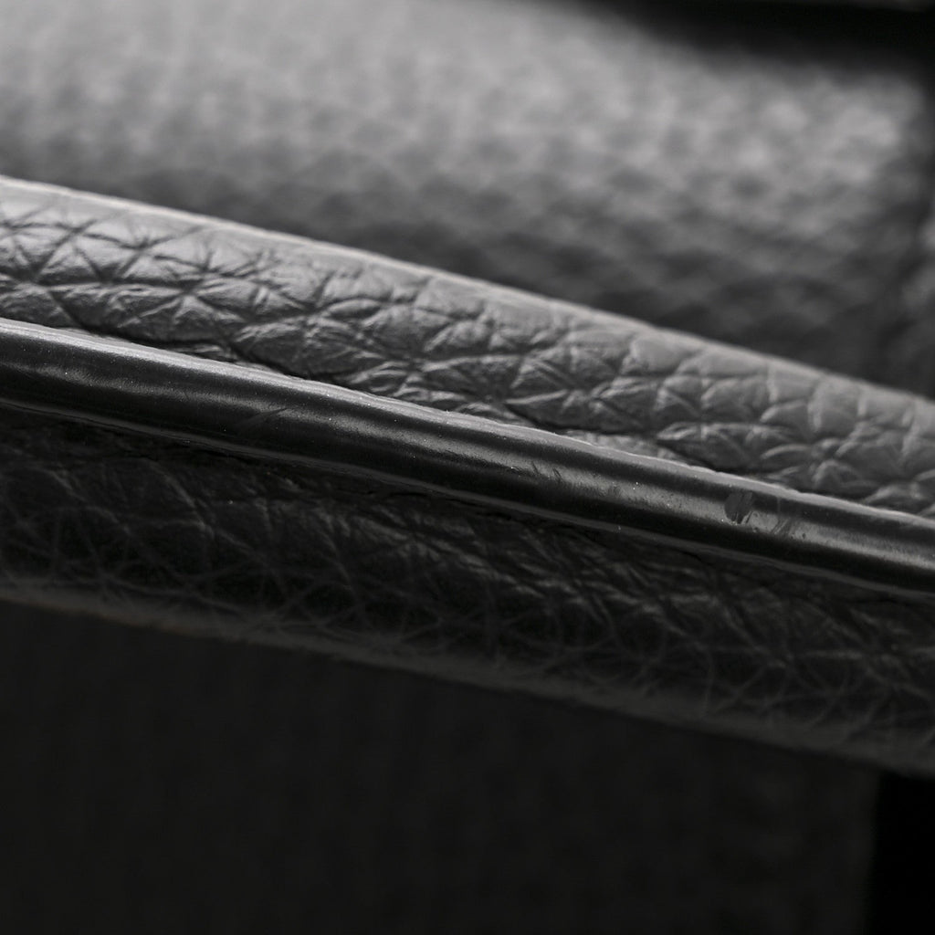 Louis Vuitton Taurillon Mini Capucines Black