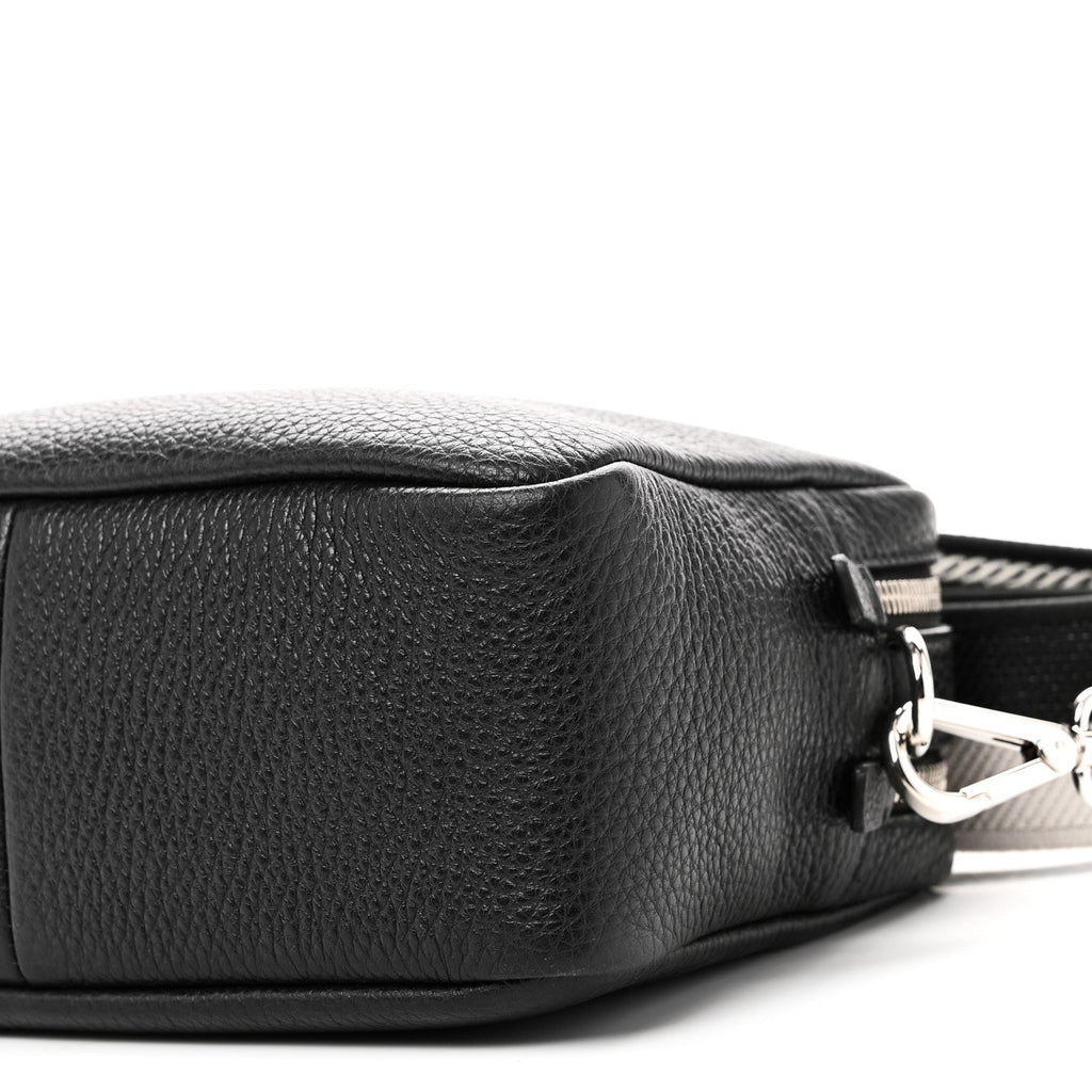 Prada Vitello Daino Soft Camera Crossbody Black