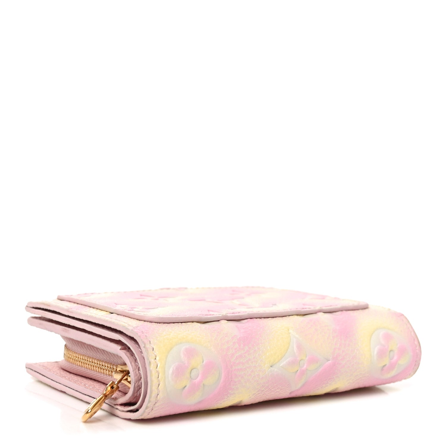 Louis Vuitton Empreinte Monogram Summer Stardust Clea Wallet Pink