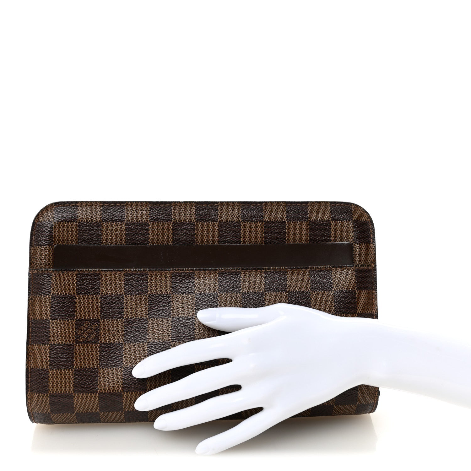 Louis Vuitton Damier Ebene Pochette Saint Louis Clutch