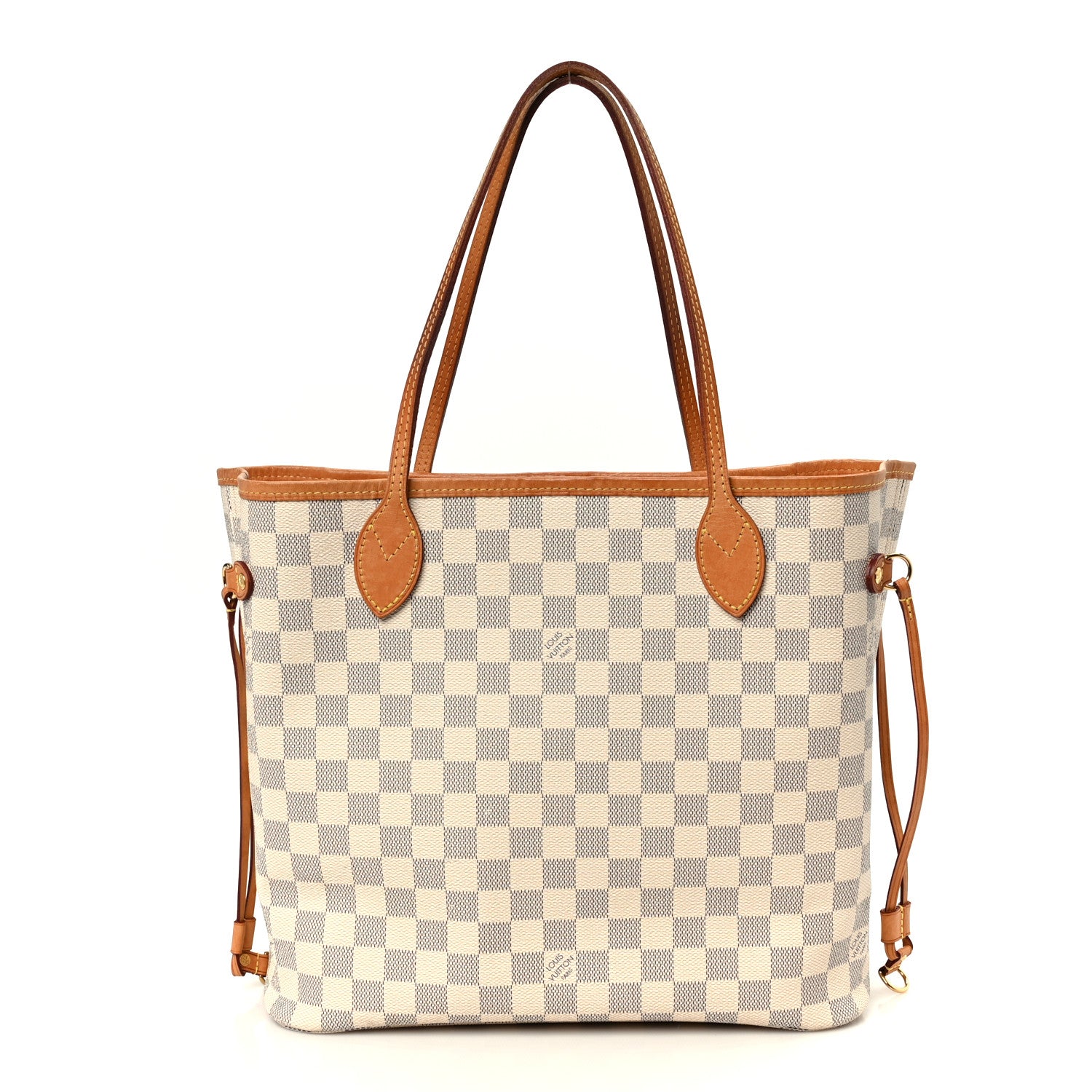 Louis Vuitton Damier Azur Neo Neverfull MM Rose Ballerine