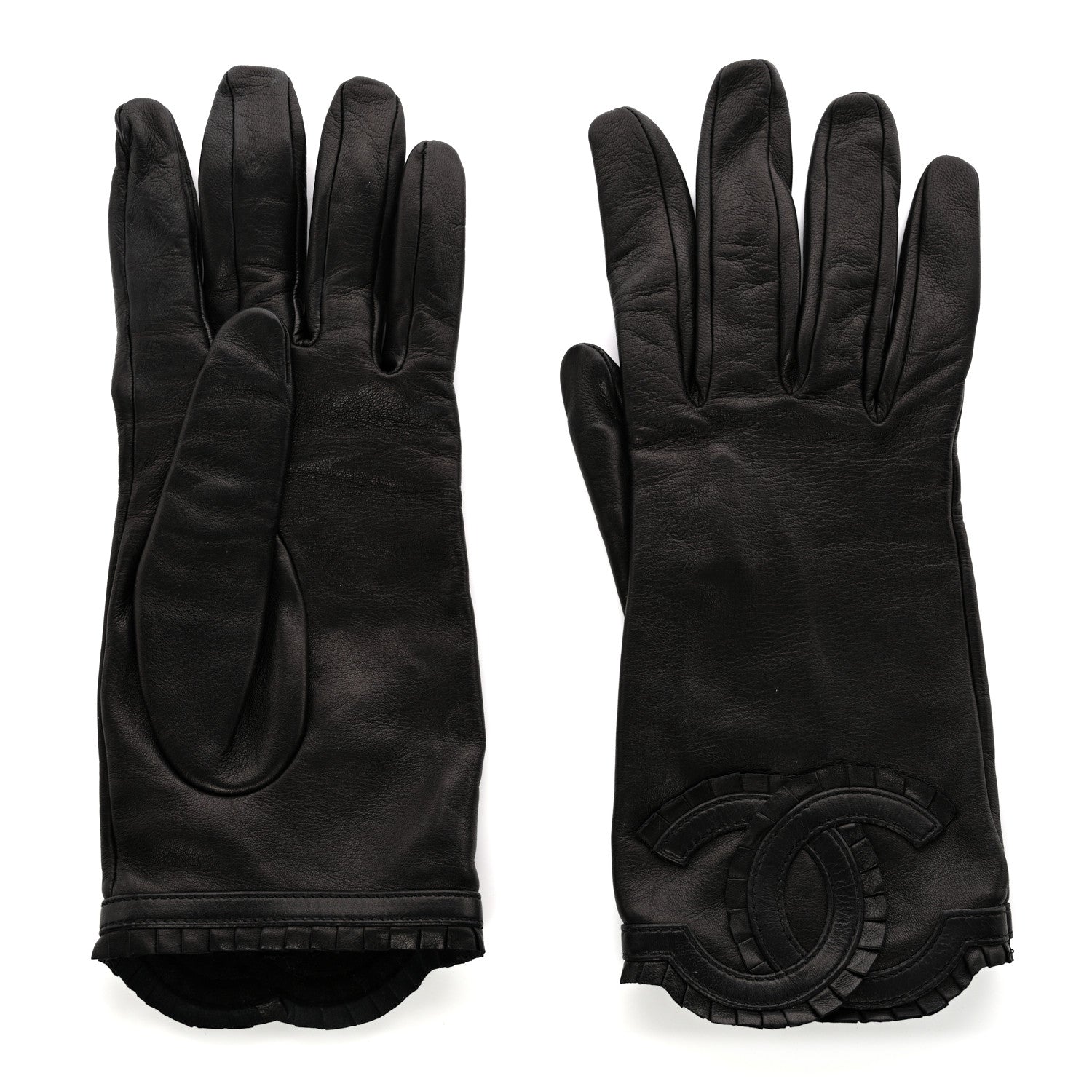 Lambskin CC Gloves 8 Black