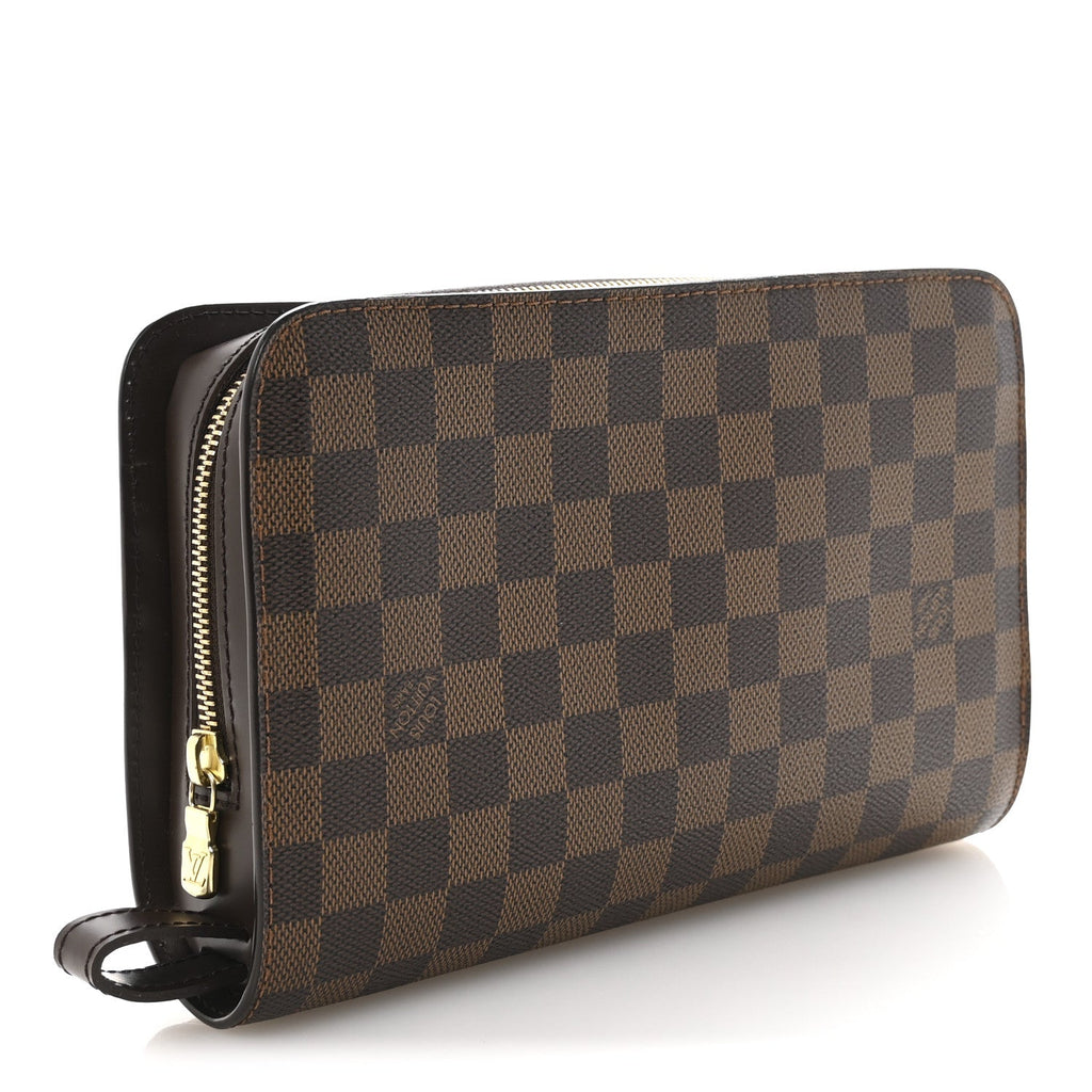 Louis Vuitton Damier Ebene Pochette Saint Louis Clutch