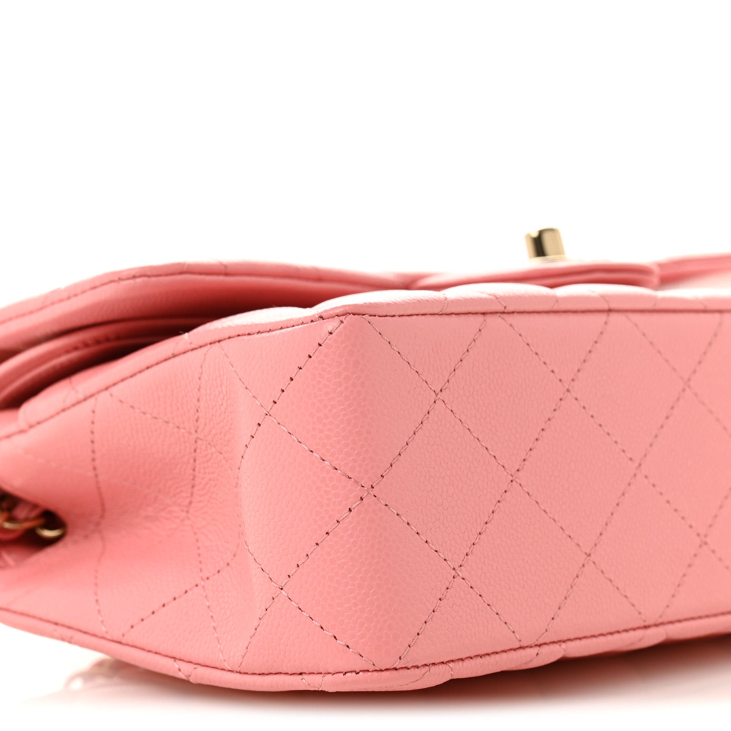 Chanel Caviar Quilted Small Double Flap Light Pink