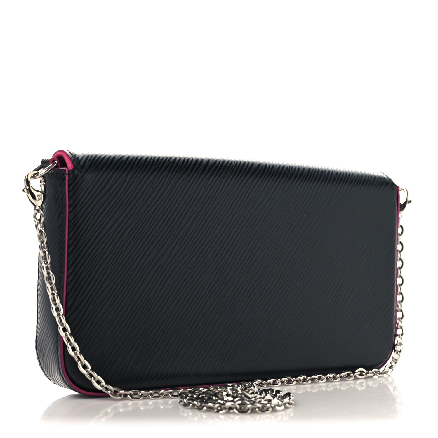 Louis Vuitton Epi Pochette Felicie Black Hot Pink