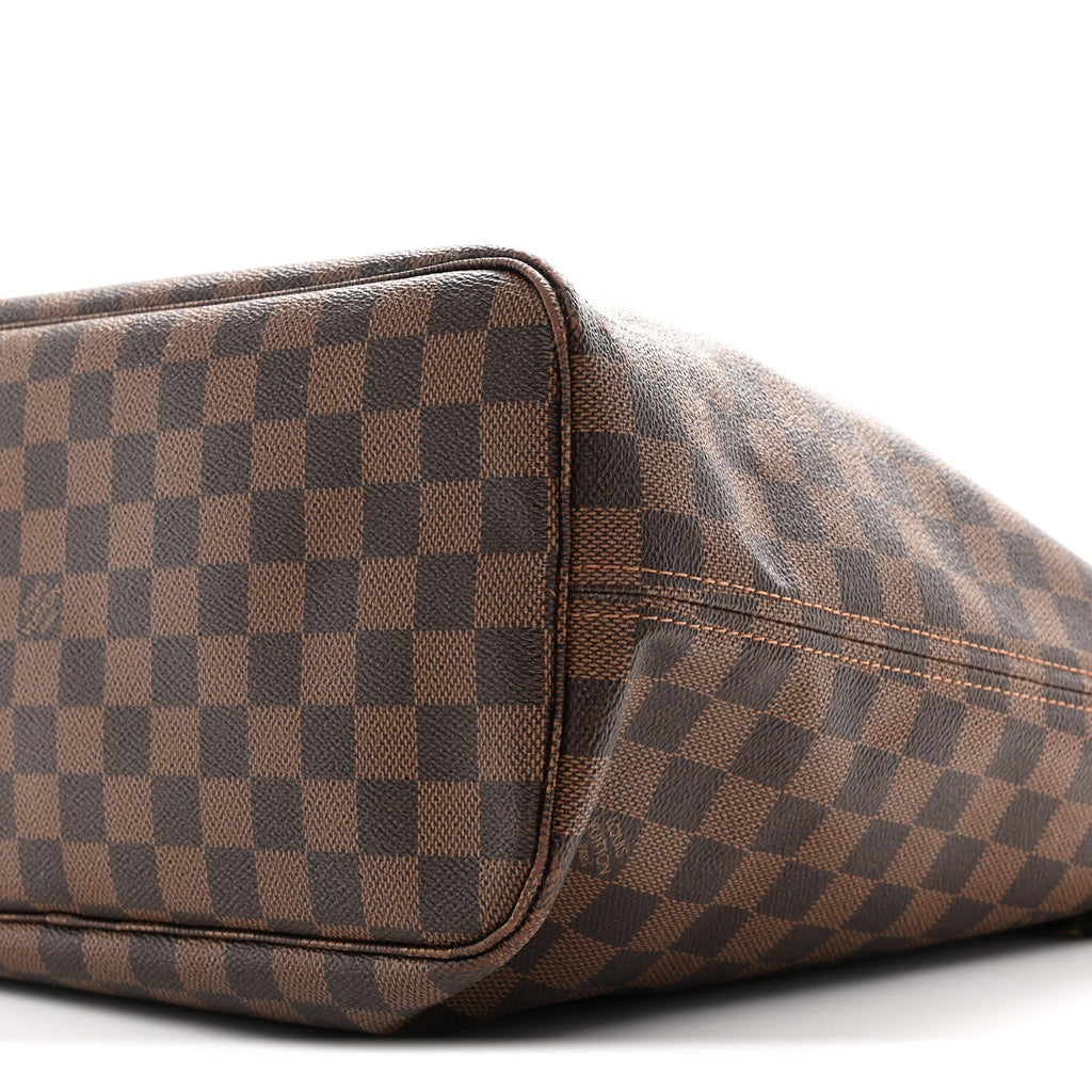 Louis Vuitton Damier Ebene Neo Neverfull MM Rose Ballerine