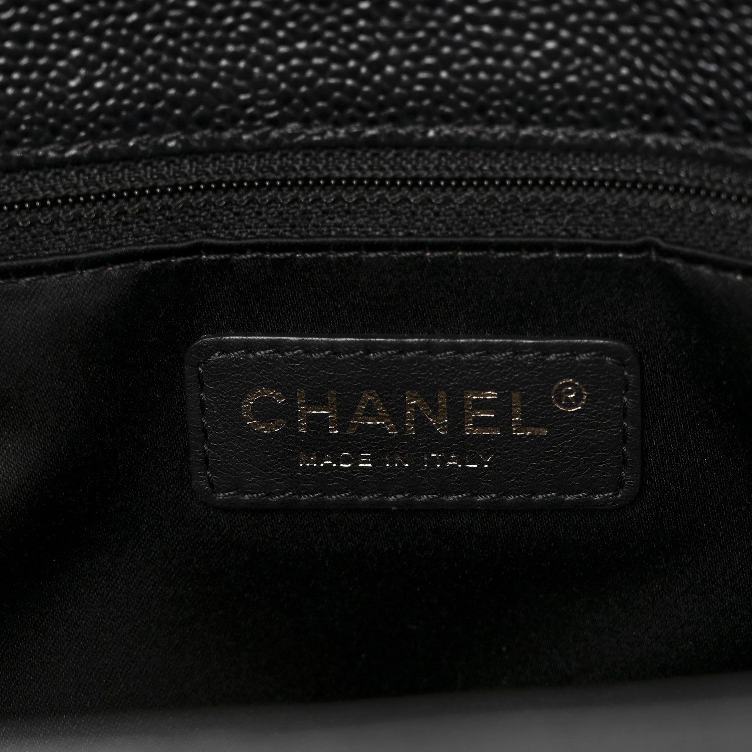 Chanel Caviar Quilted Grand Shopping Tote GST Black