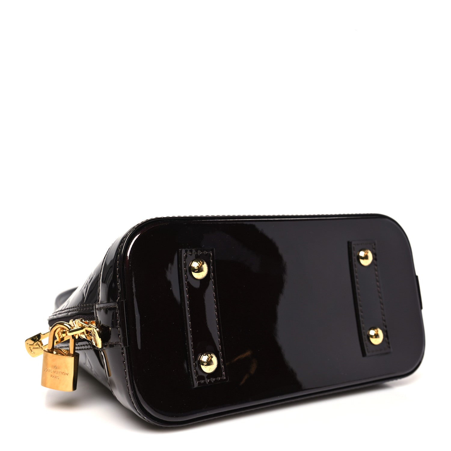 Louis Vuitton Vernis Alma BB Amarante