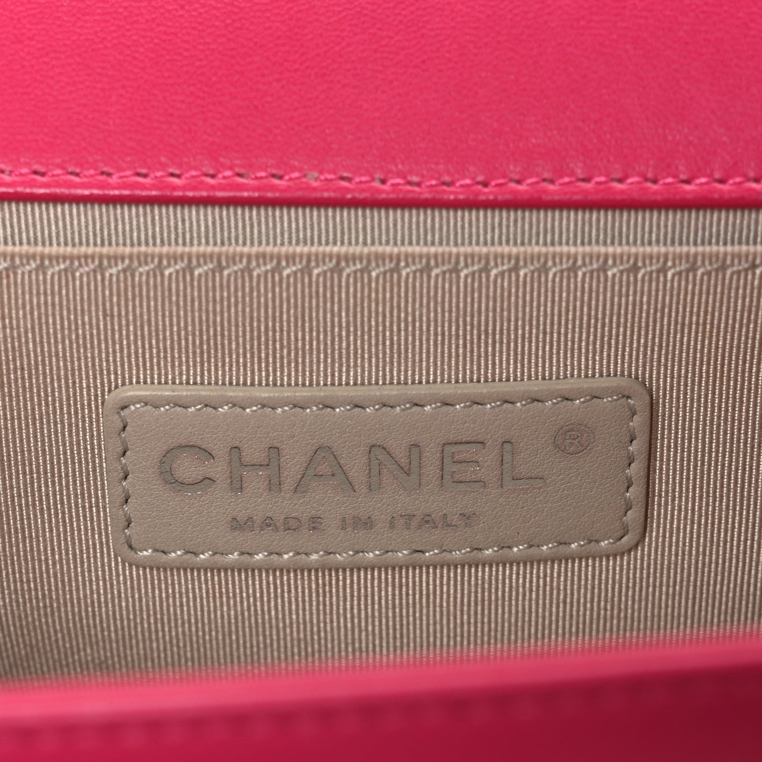 Chanel Lambskin Quilted Medium Boy Flap Pink