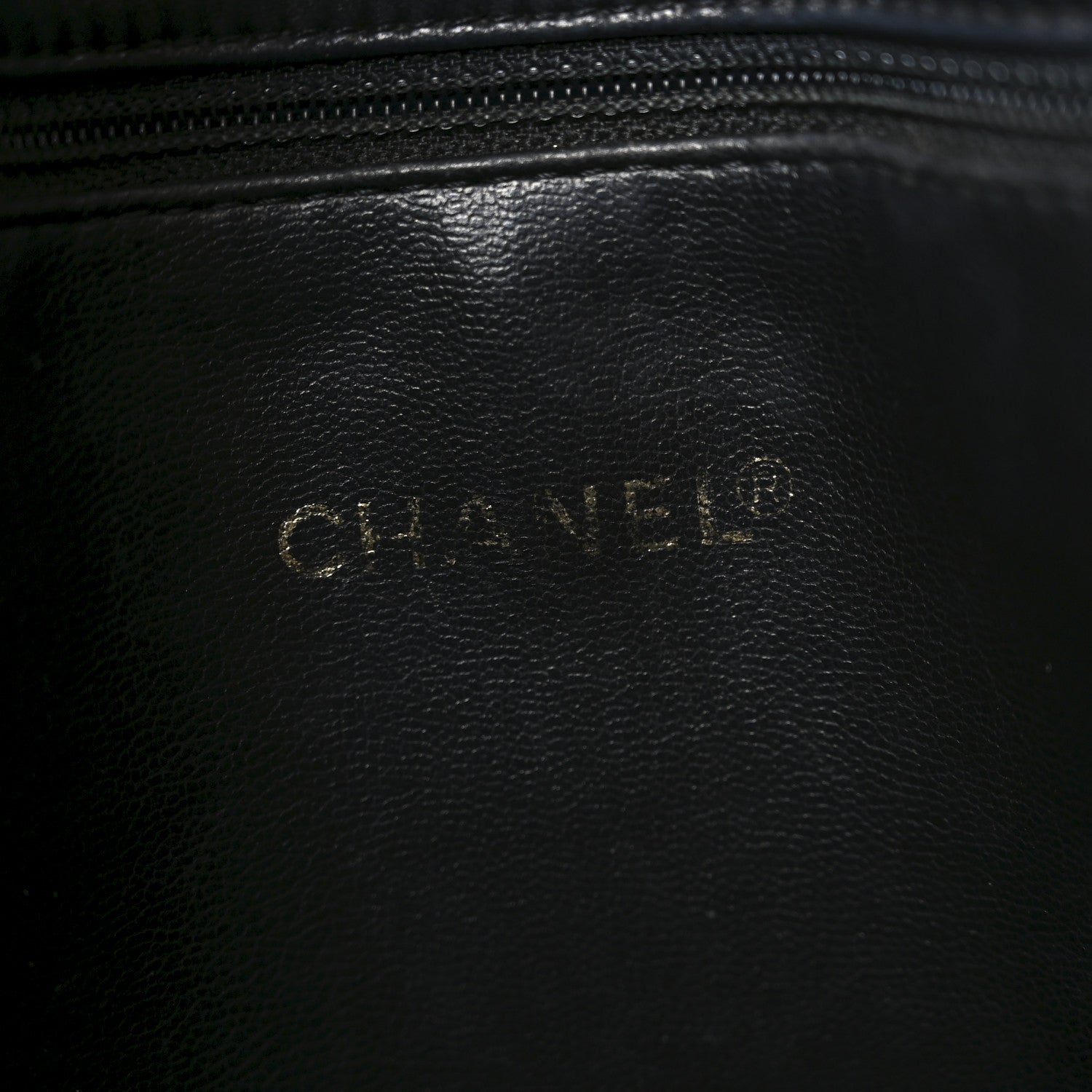 Chanel Lambskin CC Shoulder Bag Black