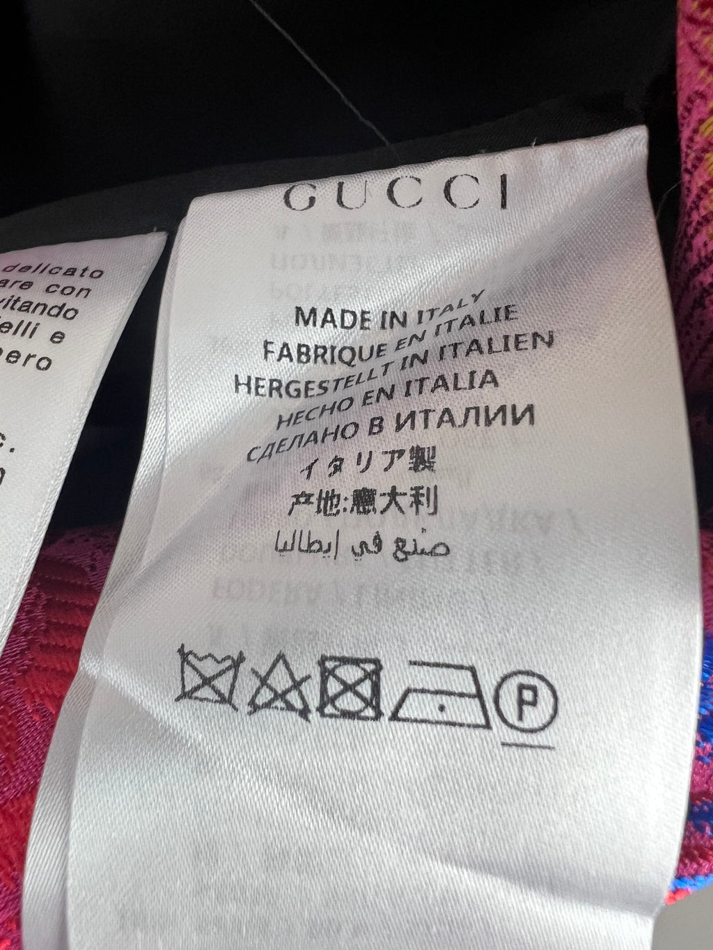 Gucci Pink, Purple Tiger Printed Pencil Skirt Size 42 (UK 10)