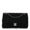 Chanel Nylon Square Quilted Flap Black