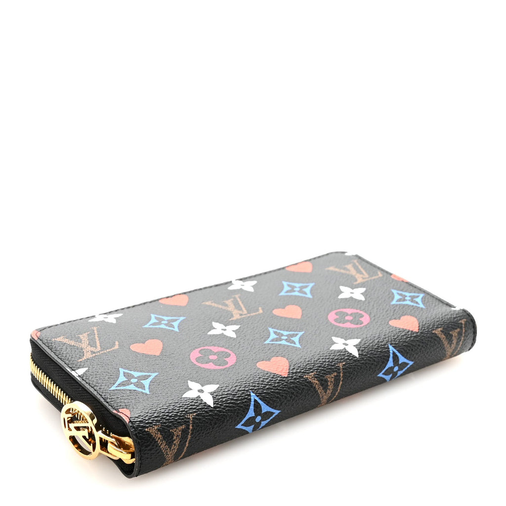 Louis Vuitton Game On Zippy Wallet Black