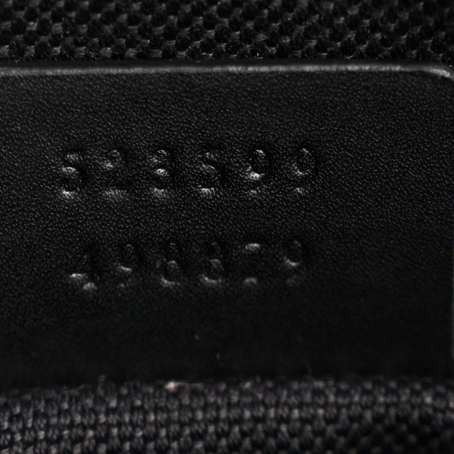 Gucci GG Supreme Monogram Web Small Flat Messenger Bag Black Grey