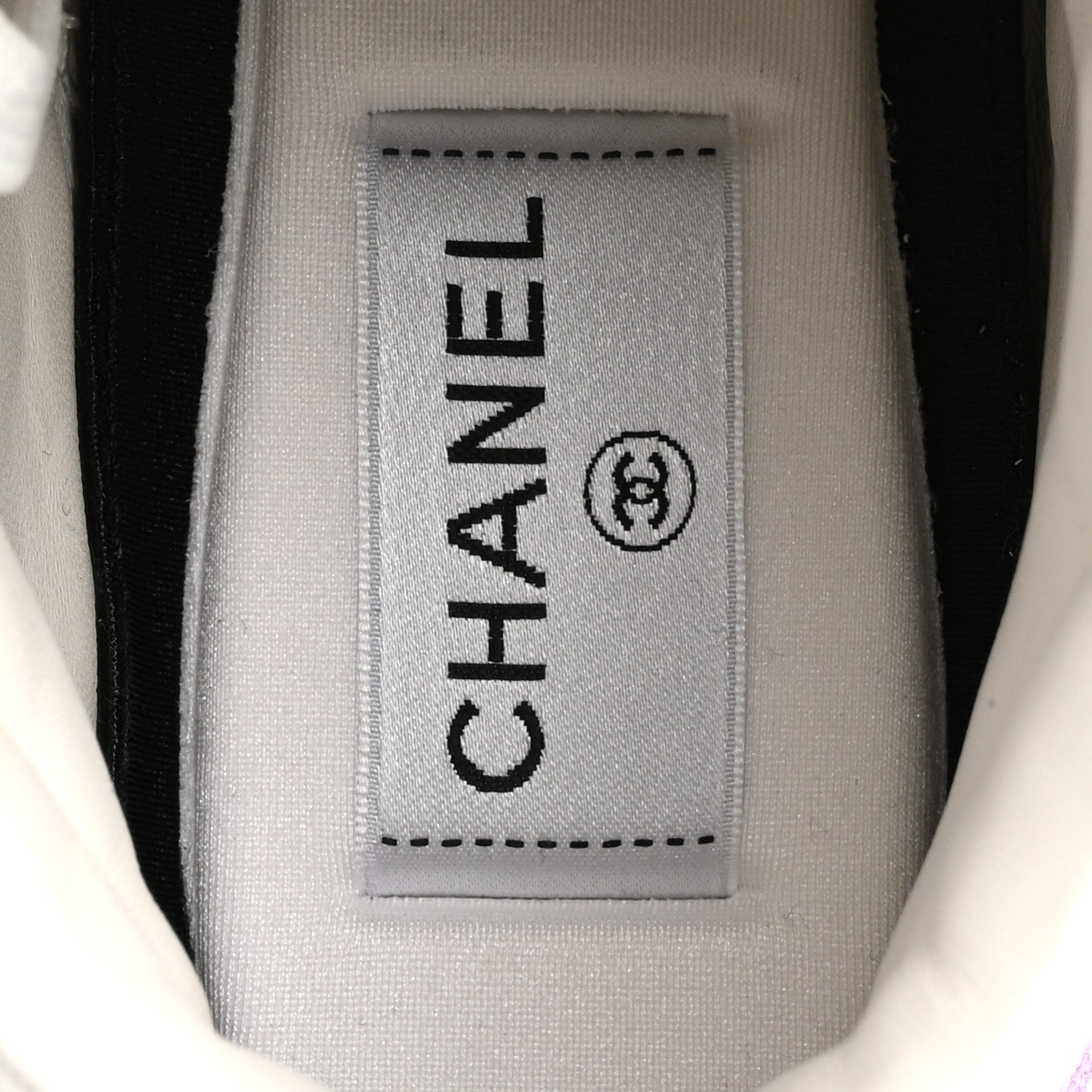 Cotton High Top Sneakers 38 Purple White