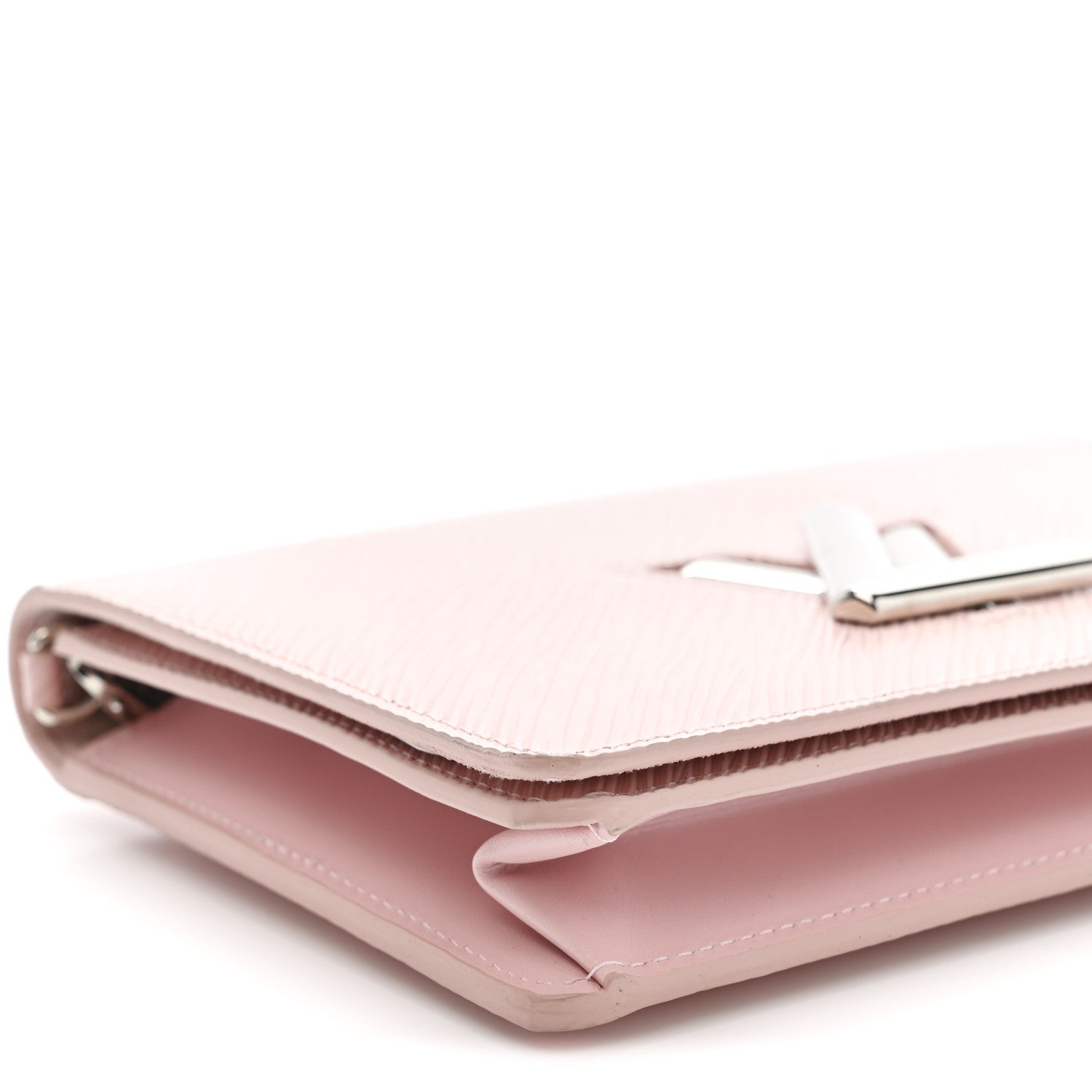 Louis Vuitton Epi Twist Belt Chain Wallet Rose Ballerine