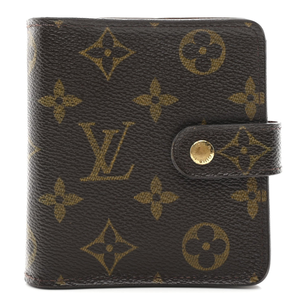 Louis Vuitton Monogram Compact Zippe Zipped Wallet