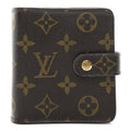 Louis Vuitton Monogram Compact Zippe Zipped Wallet