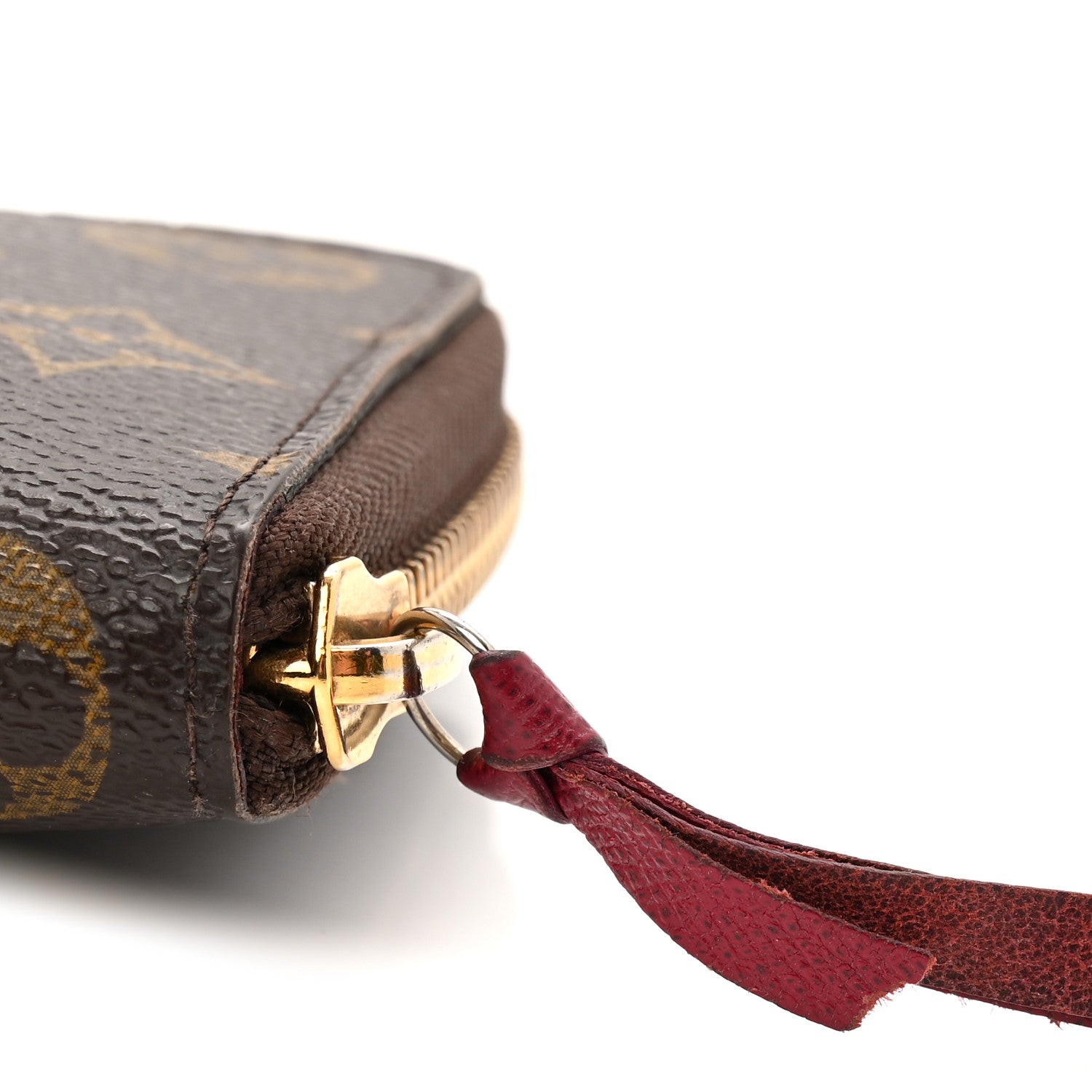 Louis Vuitton Monogram Clemence Wallet Fuchsia
