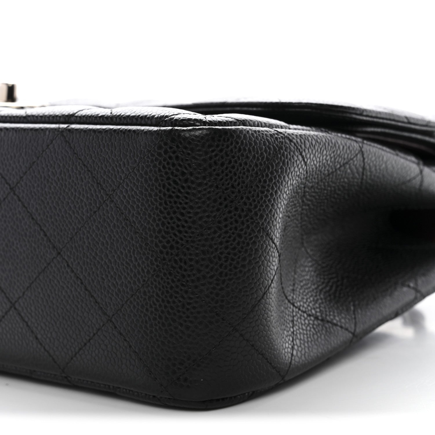 Chanel Caviar Quilted Jumbo Double Flap Black
