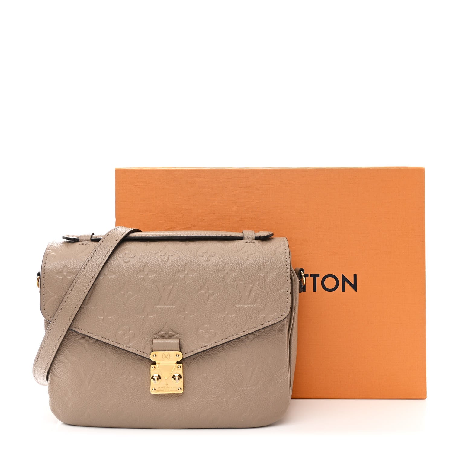 Louis Vuitton Empreinte Pochette Metis Tourterelle