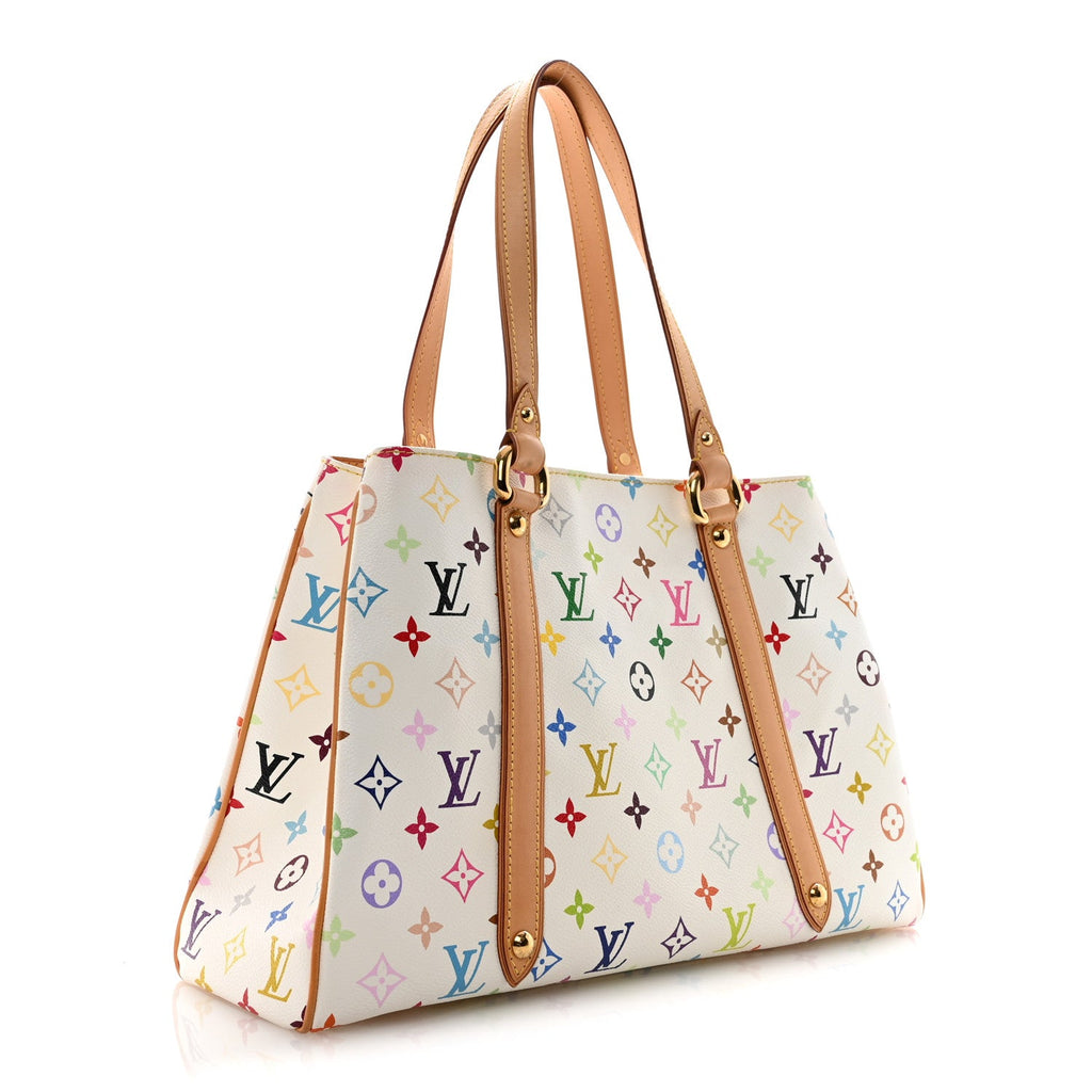 Louis Vuitton Monogram Multicolor Aurelia MM White