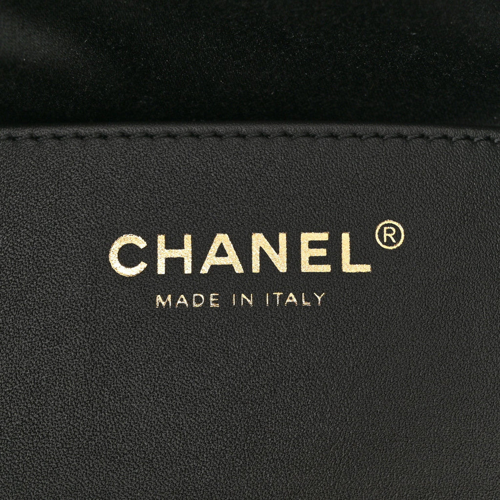 Chanel Caviar Quilted Mini Chanel 25 Handbag Black