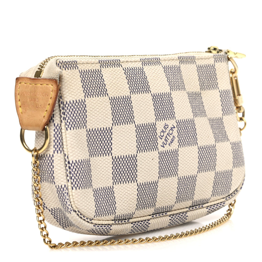 Louis Vuitton Damier Azur Mini Pochette Accessories