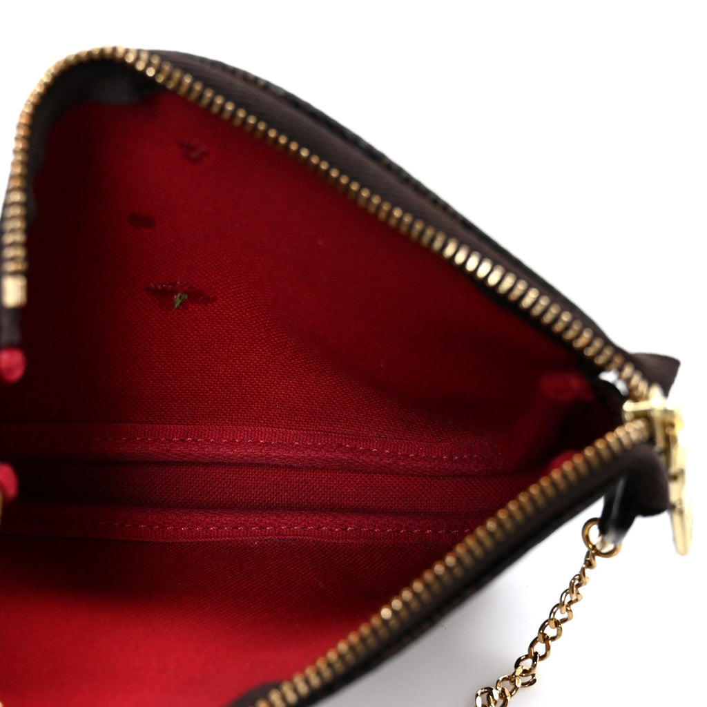 Louis Vuitton Damier Ebene Mini Pochette Accessories