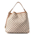 Louis Vuitton Damier Azur Delightful MM Pink