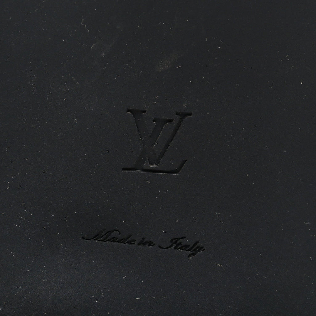 Louis Vuitton Calfskin Monogram Wonderland Flat Ranger Boots 40 Black