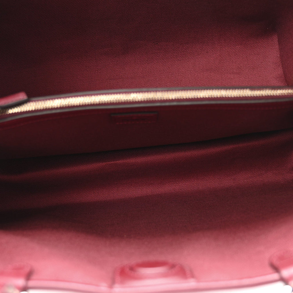 Gucci GG Calfskin Embossed Calfskin Large Tote Bag Rose Ancora