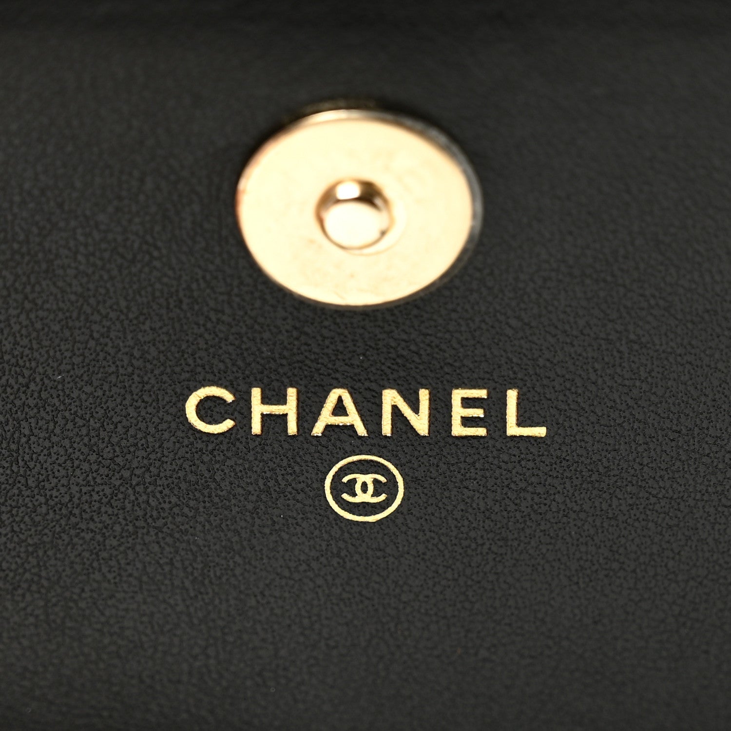 Chanel Calfskin Quilted Maxi Pearls Clutch With Chain Black