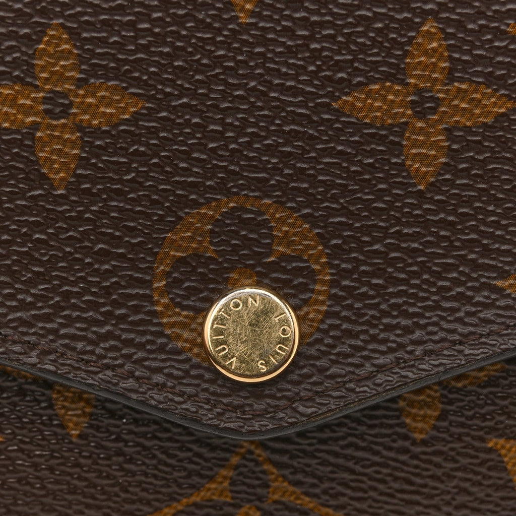 Louis Vuitton Monogram Sarah Wallet NM Fuchsia