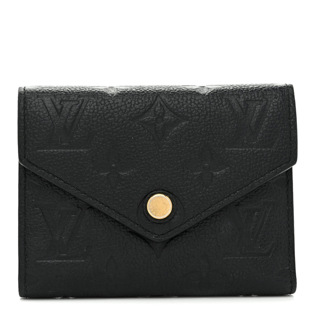 Louis Vuitton Empreinte Victorine Wallet Black