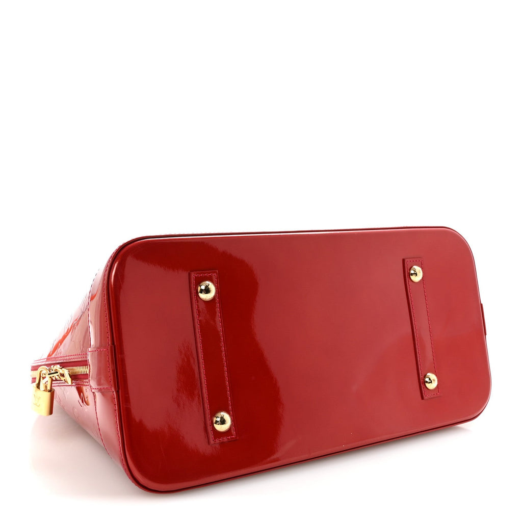 Louis Vuitton Vernis Alma GM Pomme D'Amour