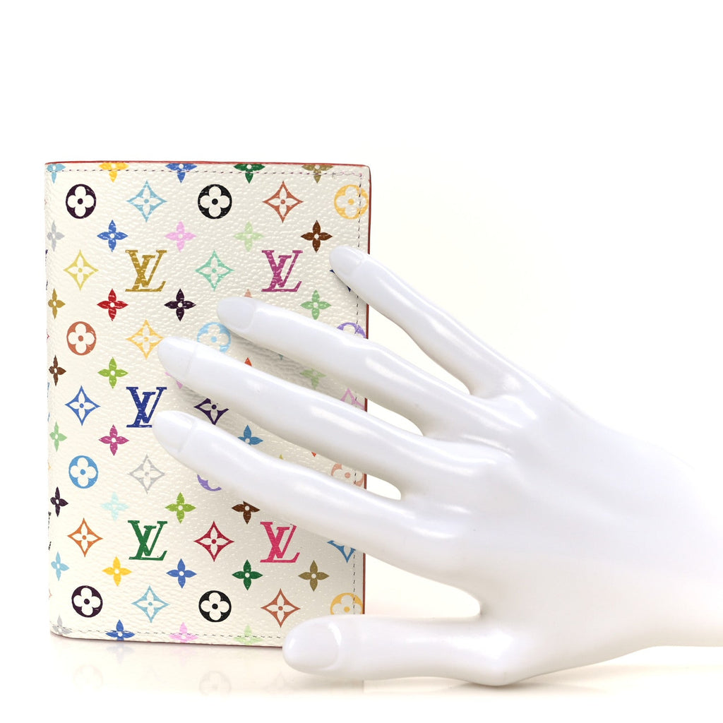 Louis Vuitton LV X TM Monogram Multicolor Passport Cover White
