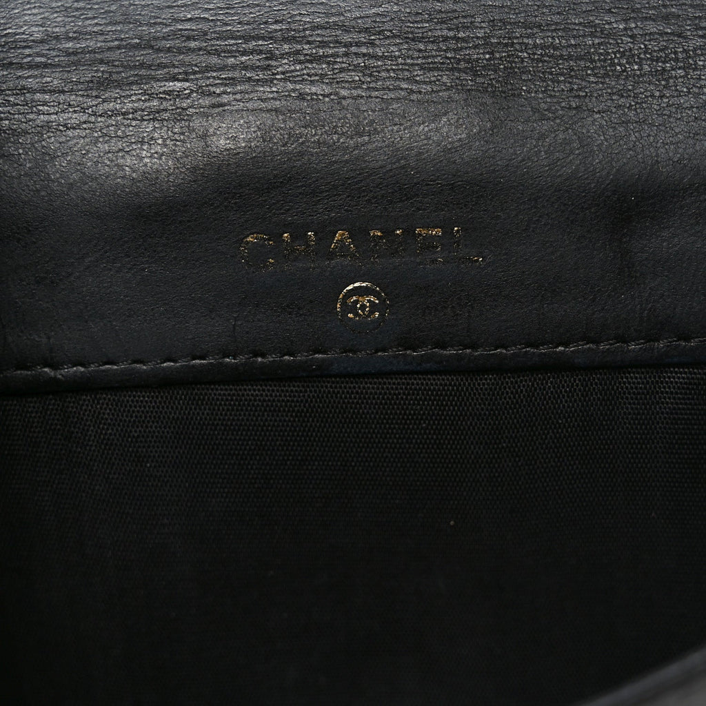 Caviar Timeless CC Compact French Wallet Black
