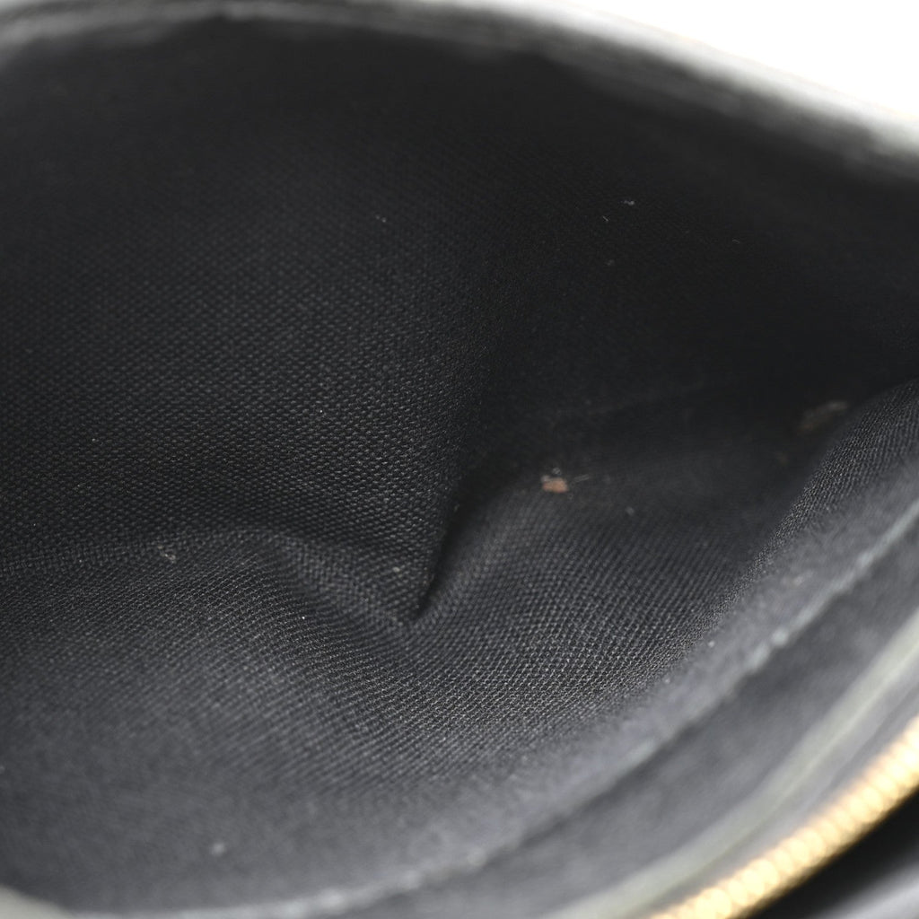 Louis Vuitton Monogram Pallas Clutch Black