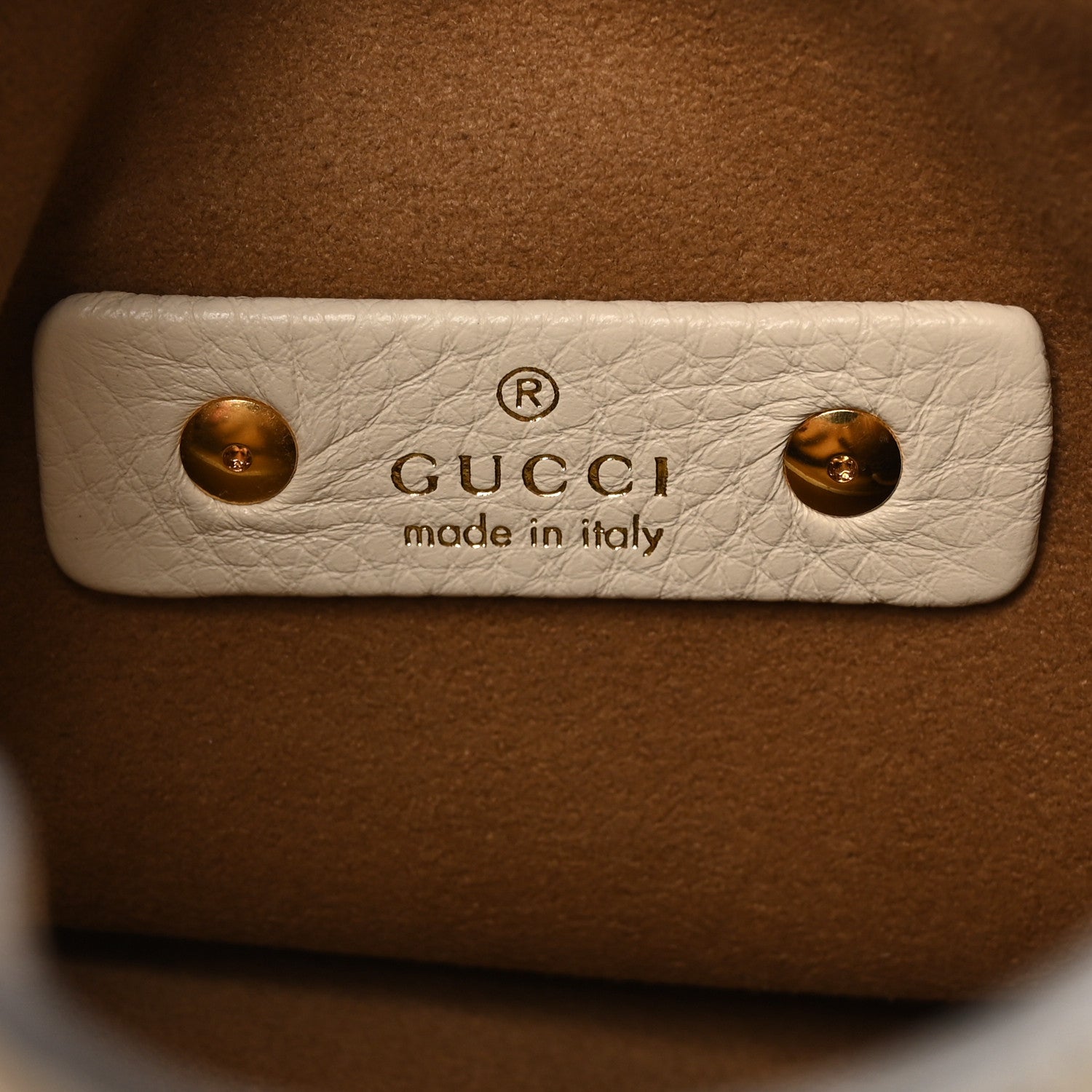 Gucci Grained Calfskin Softbit Medium Shoulder Bag White