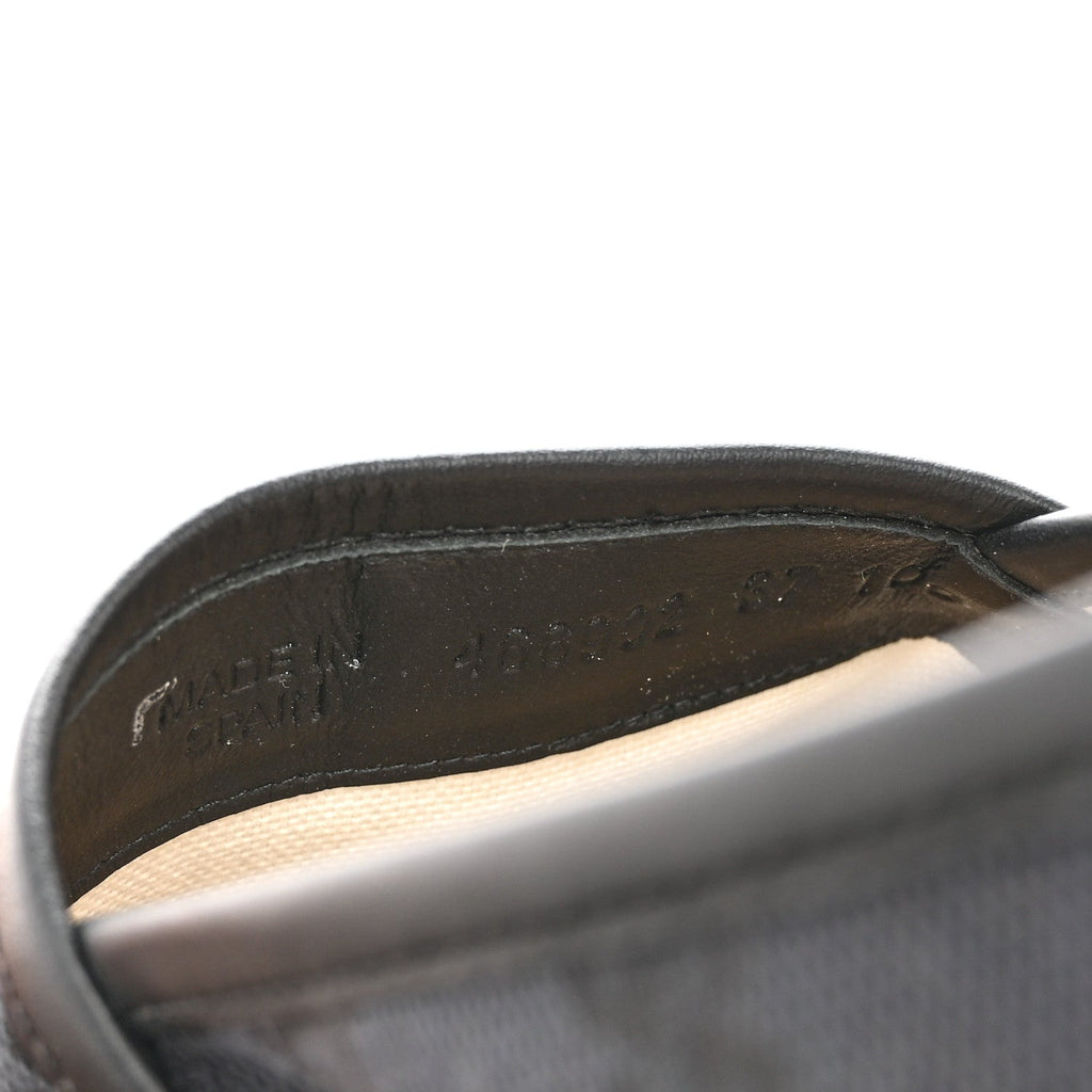 Gucci Monogram Espadrilles 37 Black
