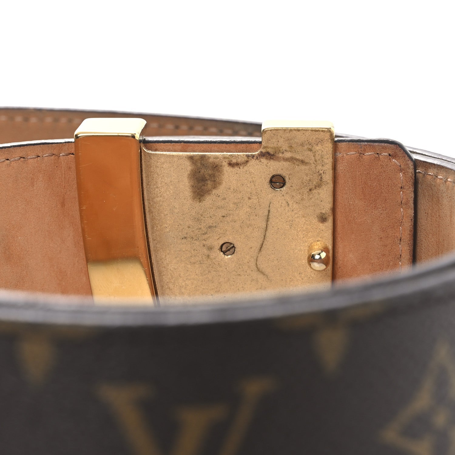 Louis Vuitton Monogram 40mm LV Initiales Belt 100 40