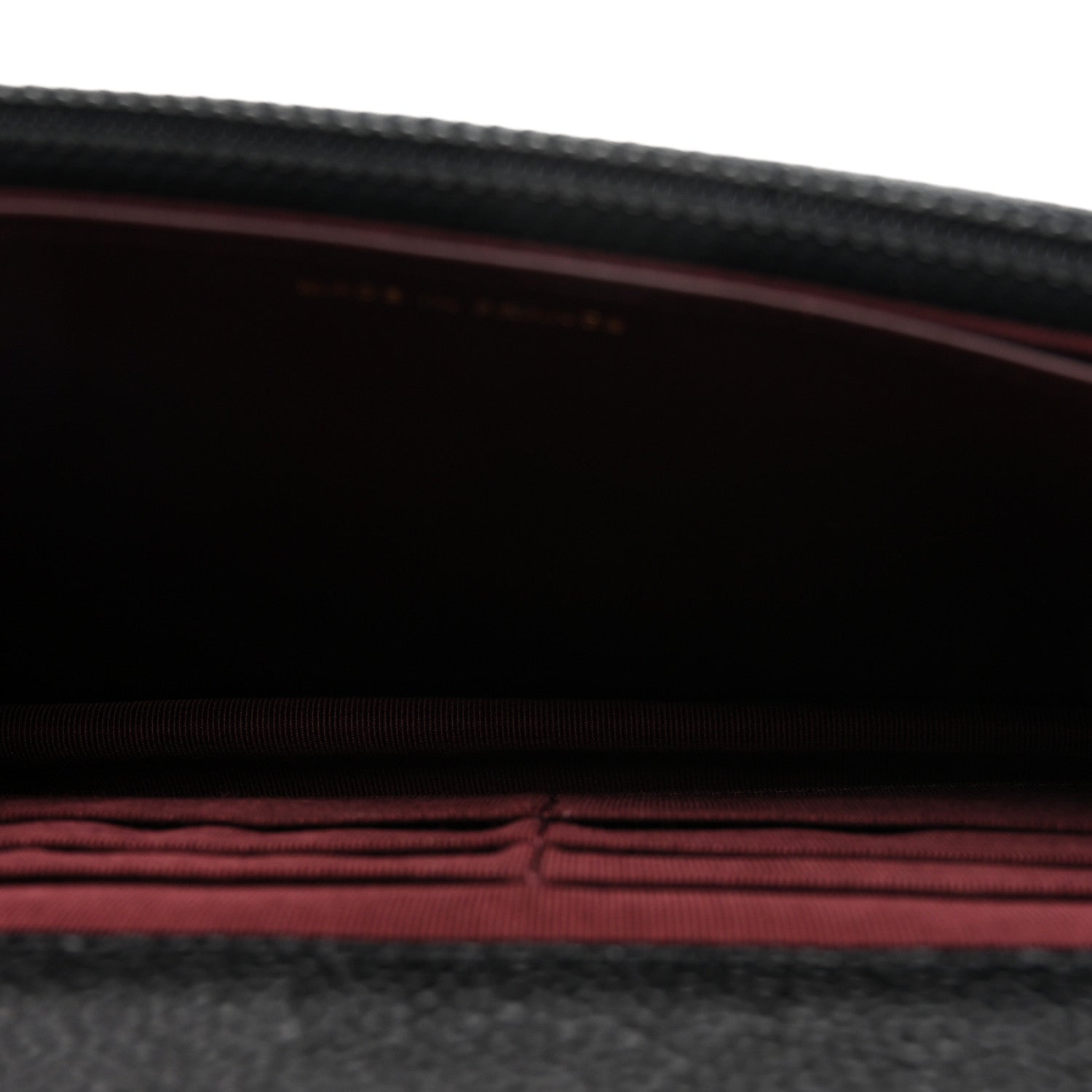 Chanel Caviar Quilted Wallet on Chain WOC Black