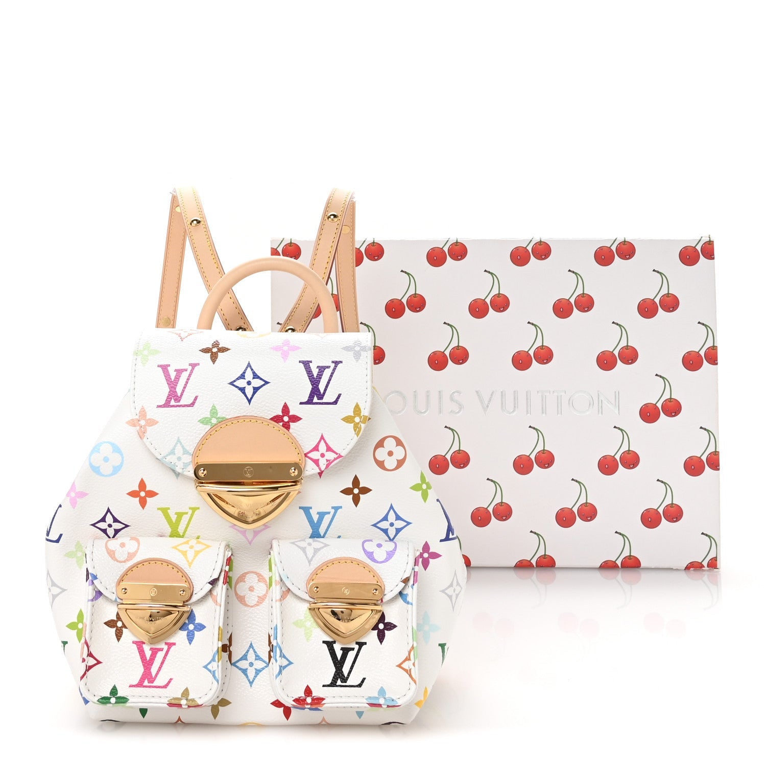 Louis Vuitton LV X TM Monogram Multicolor Venice Backpack White