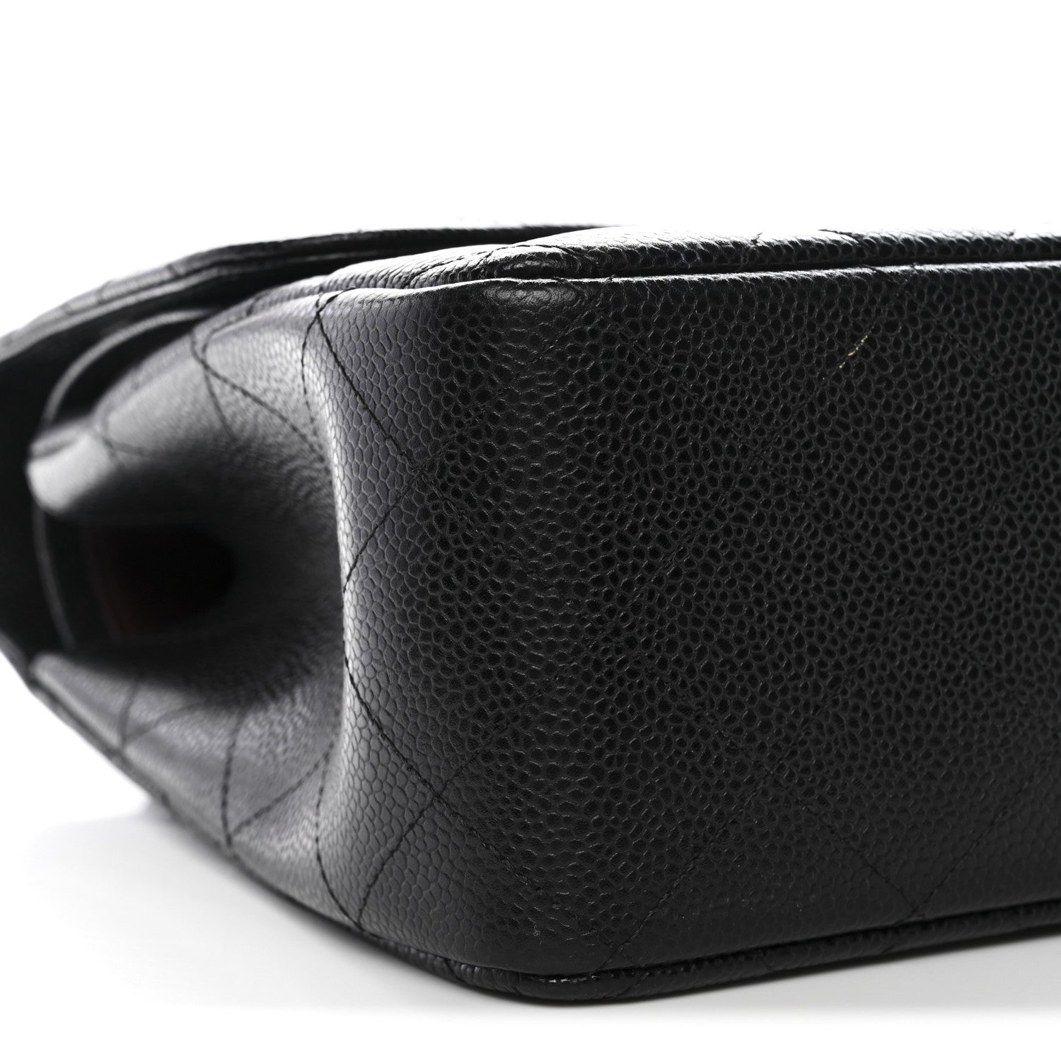 Chanel Caviar Quilted Jumbo Double Flap Black