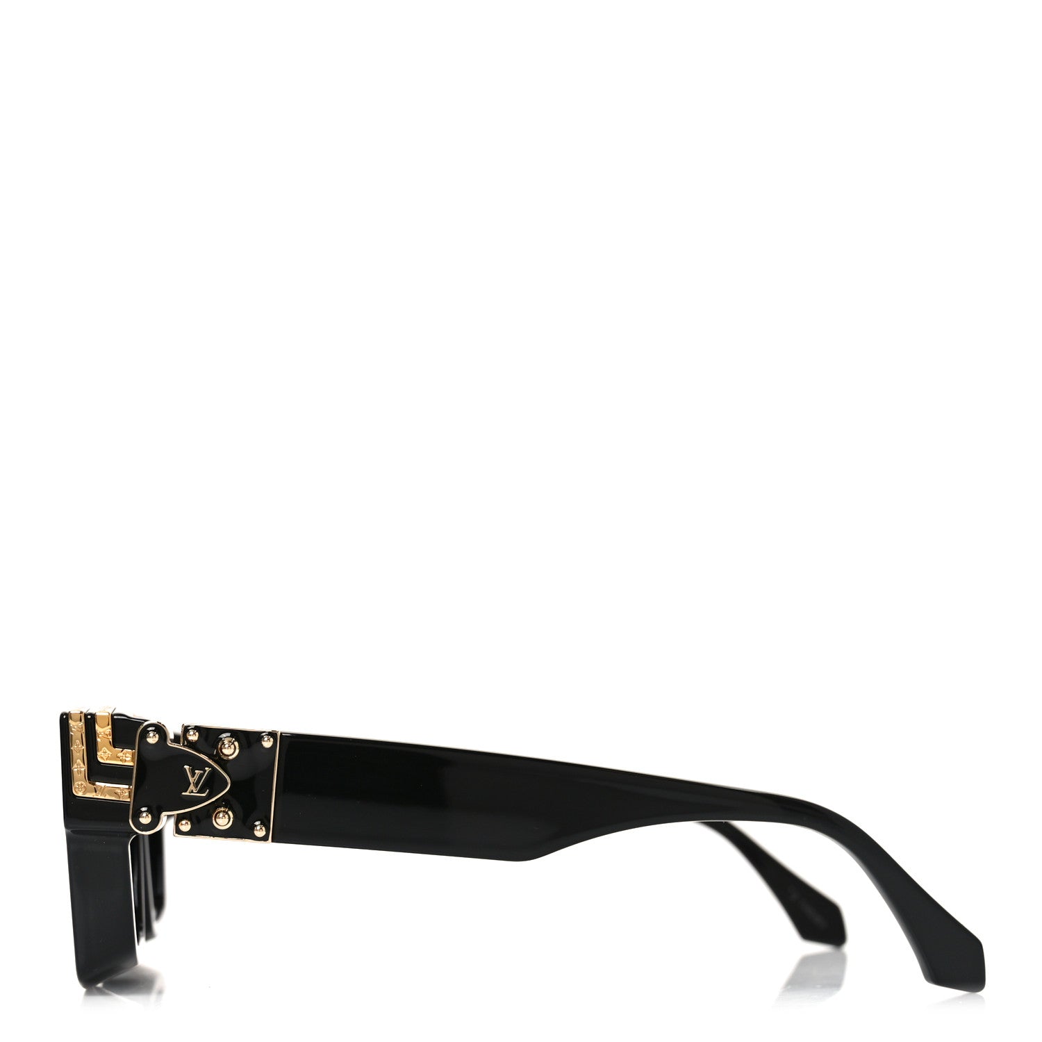 Louis Vuitton Acetate 1.1 Millionaires Sunglasses Z1165W Black